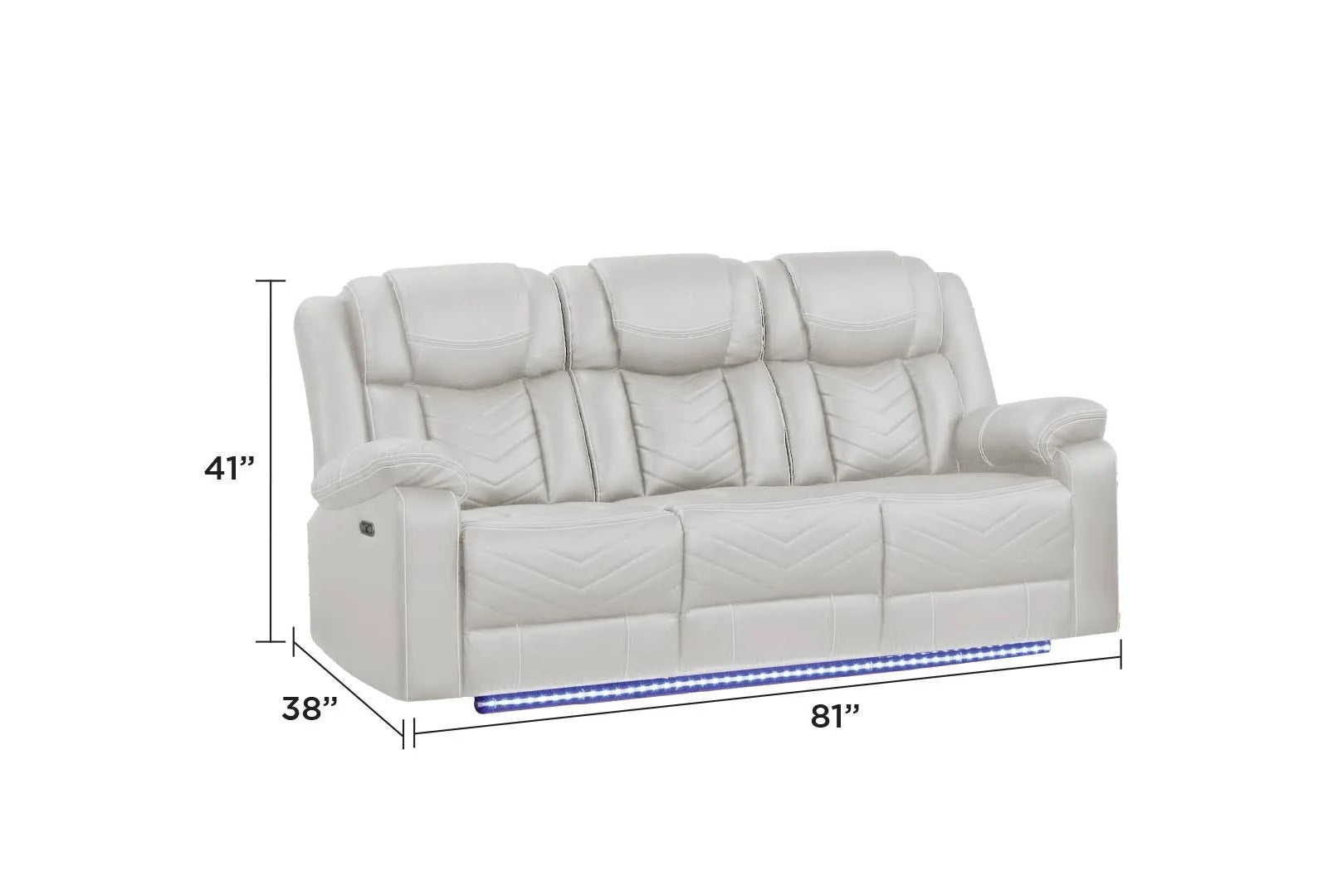 261 POWER RECLINER ICE